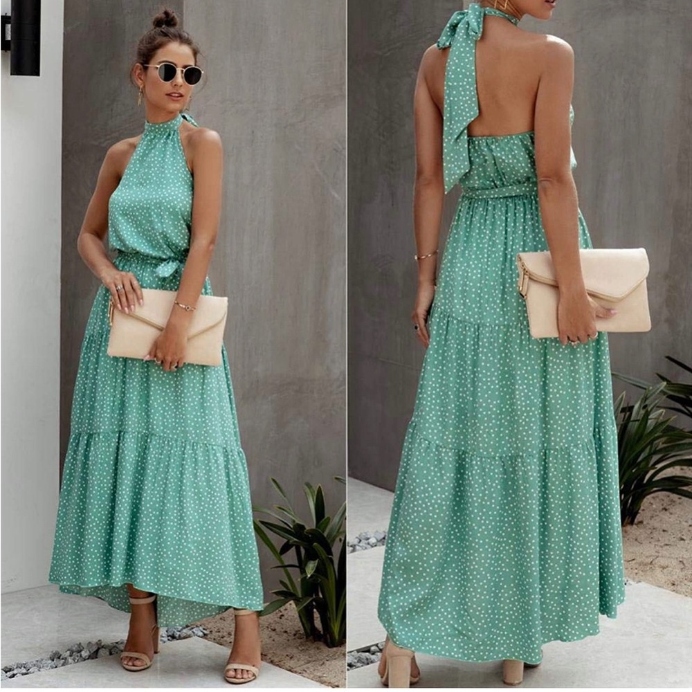 Women’s Backless Sundress XL